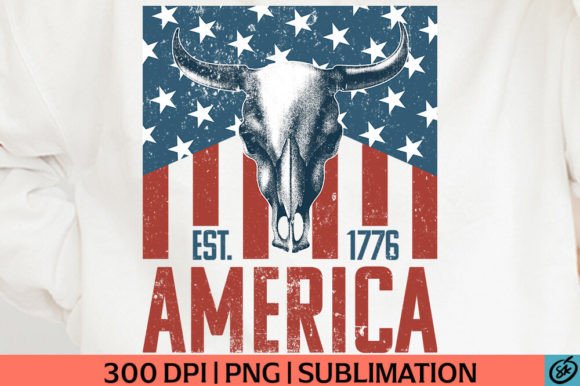 Celebrate the Frontier: Western 4th of July PNG Sublimation Designs