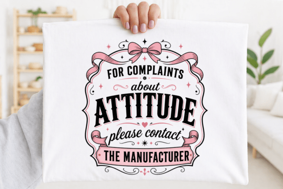Complaints About Attitude PNG: Add Witty Sarcasm to Your Designs