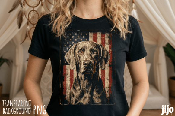 Dog Patriotic Flag Labrador PNG: Your Next Best Design Asset