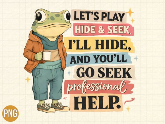 Humorous Frog PNG for Creative Projects