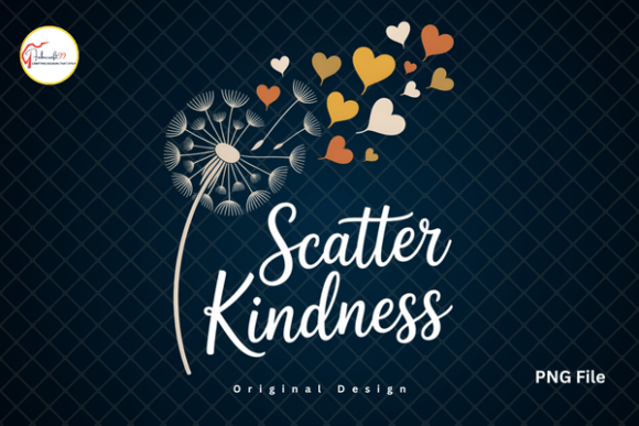 Scatter Kindness with This Dandelion PNG Design