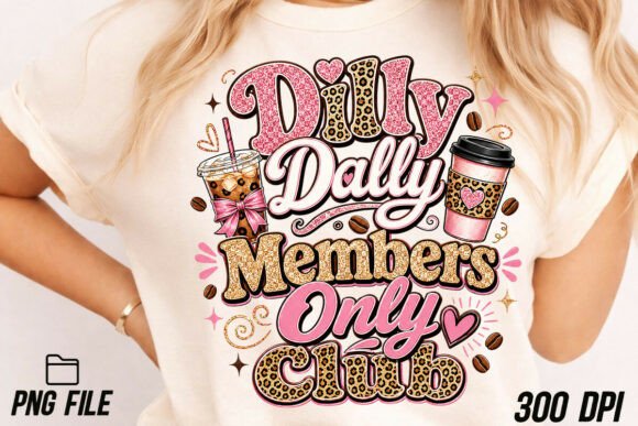 Unlocking Creativity with the Dilly Dally Coffee PNG Sublimation Design